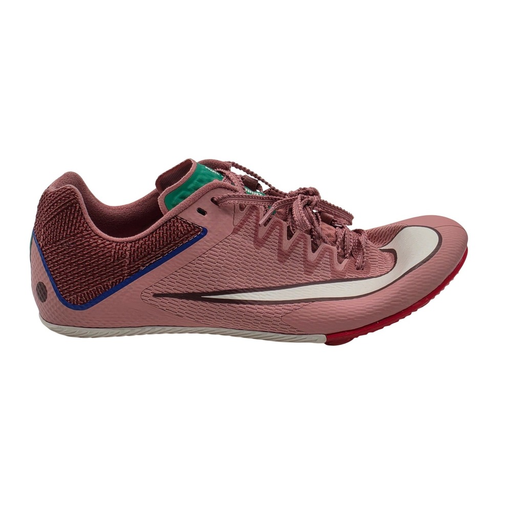 Nike Zoom Rival Sprint Track Spikes Mens 9 Red Stardust Stadium Green HQ2061-600